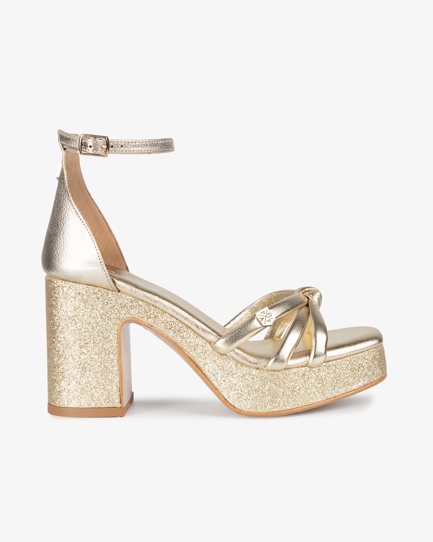 Sandalia Plataforma Baltic Oro