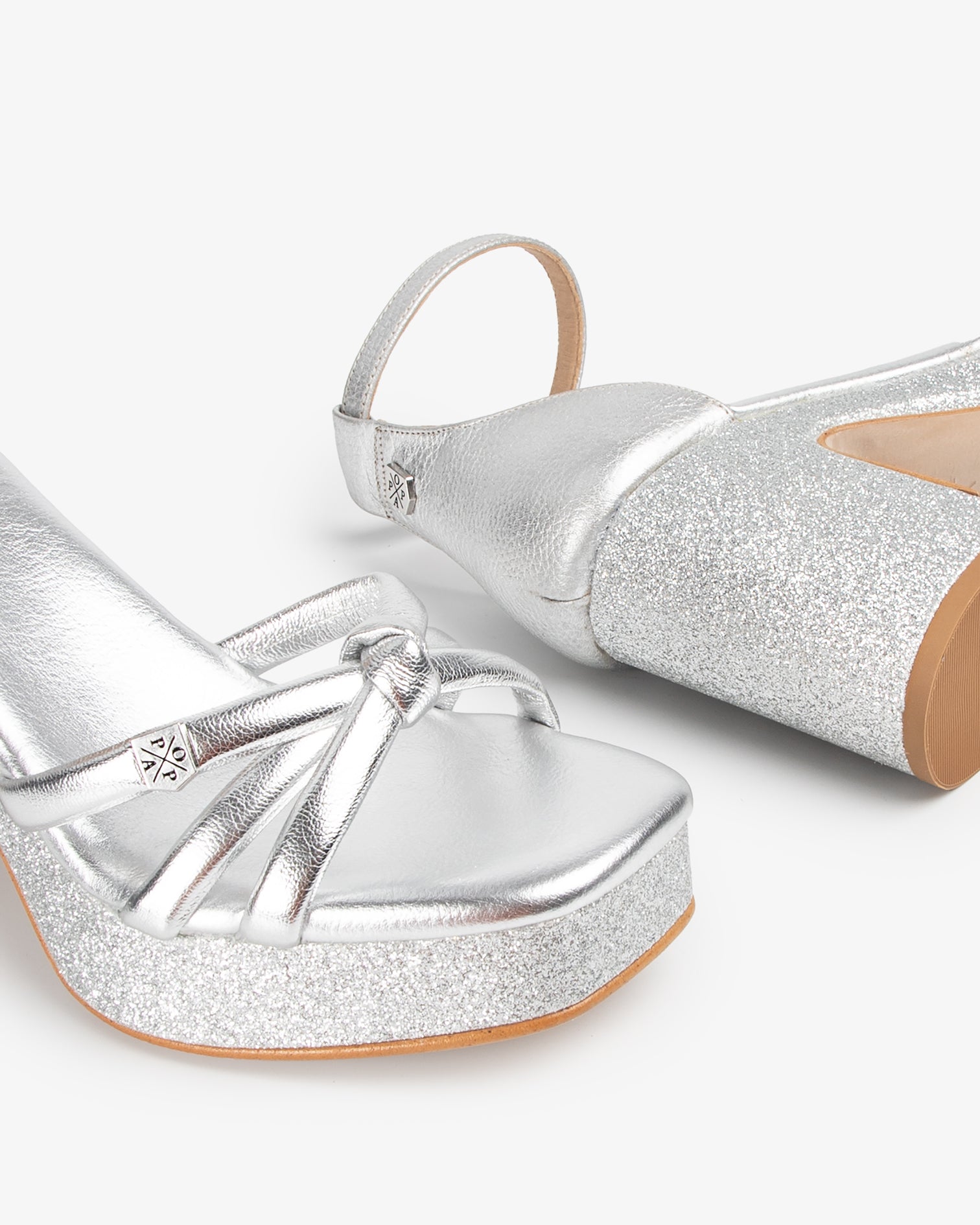 Sandália Plataforma Baltic Plata