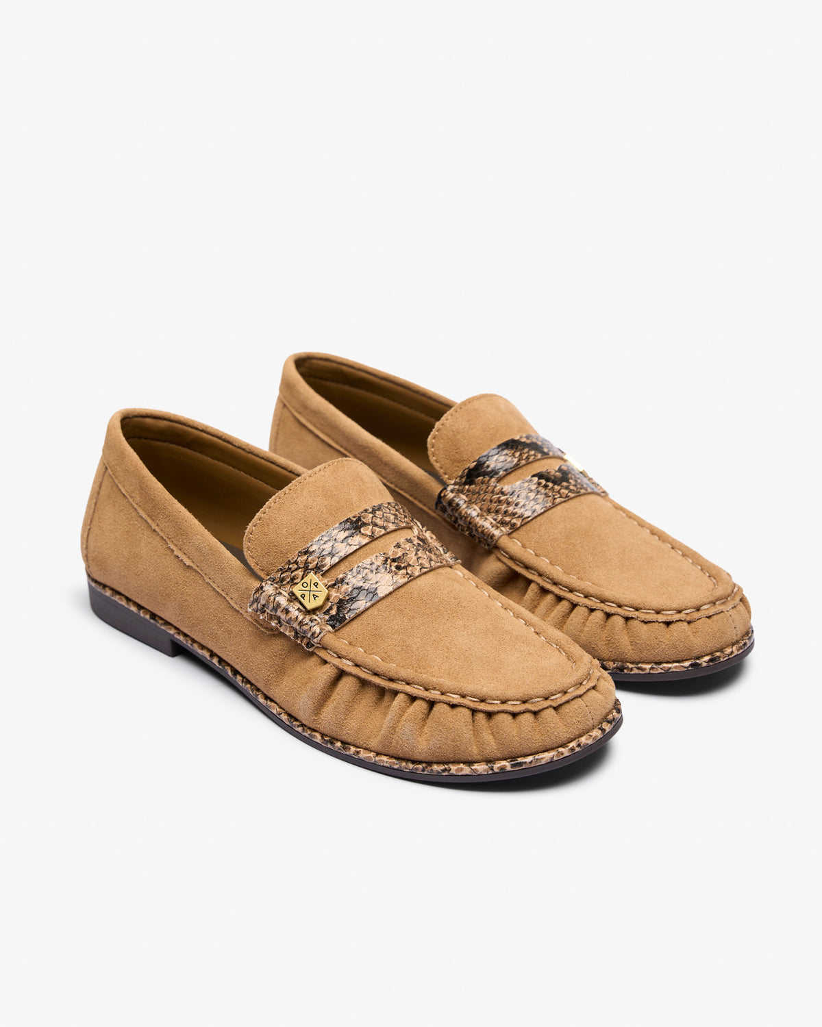 Mocasín Beige de Mujer Yao Cerco 36