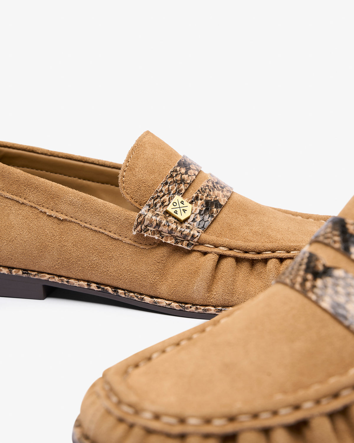 Mocasín Beige de Mujer Yao Cerco 36