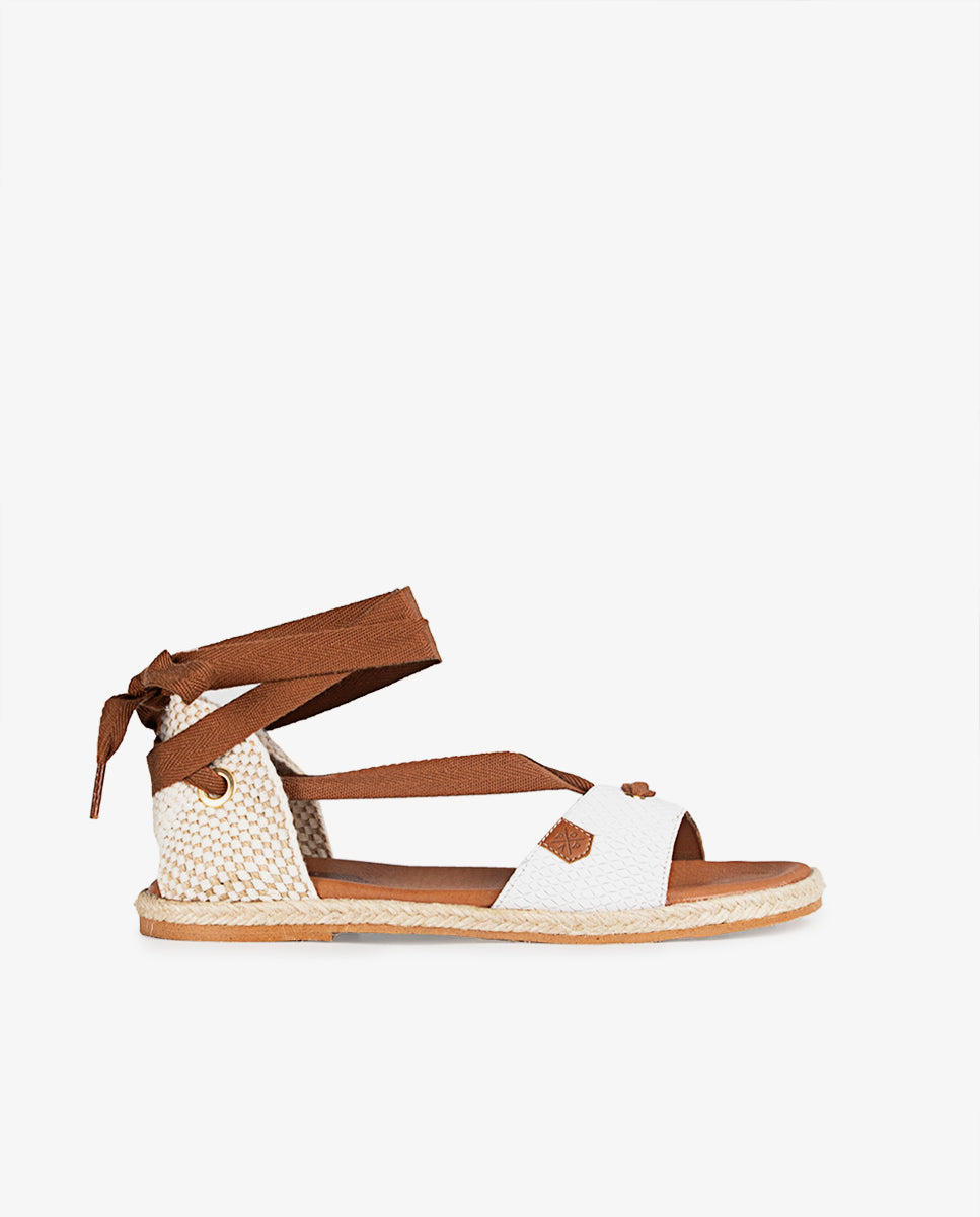 Capri Plat Menorquina Serpent Blanc