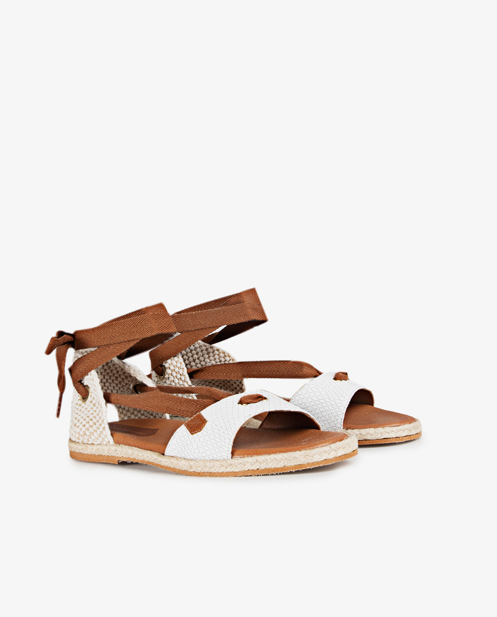 Capri Plat Menorquina Serpent Blanc