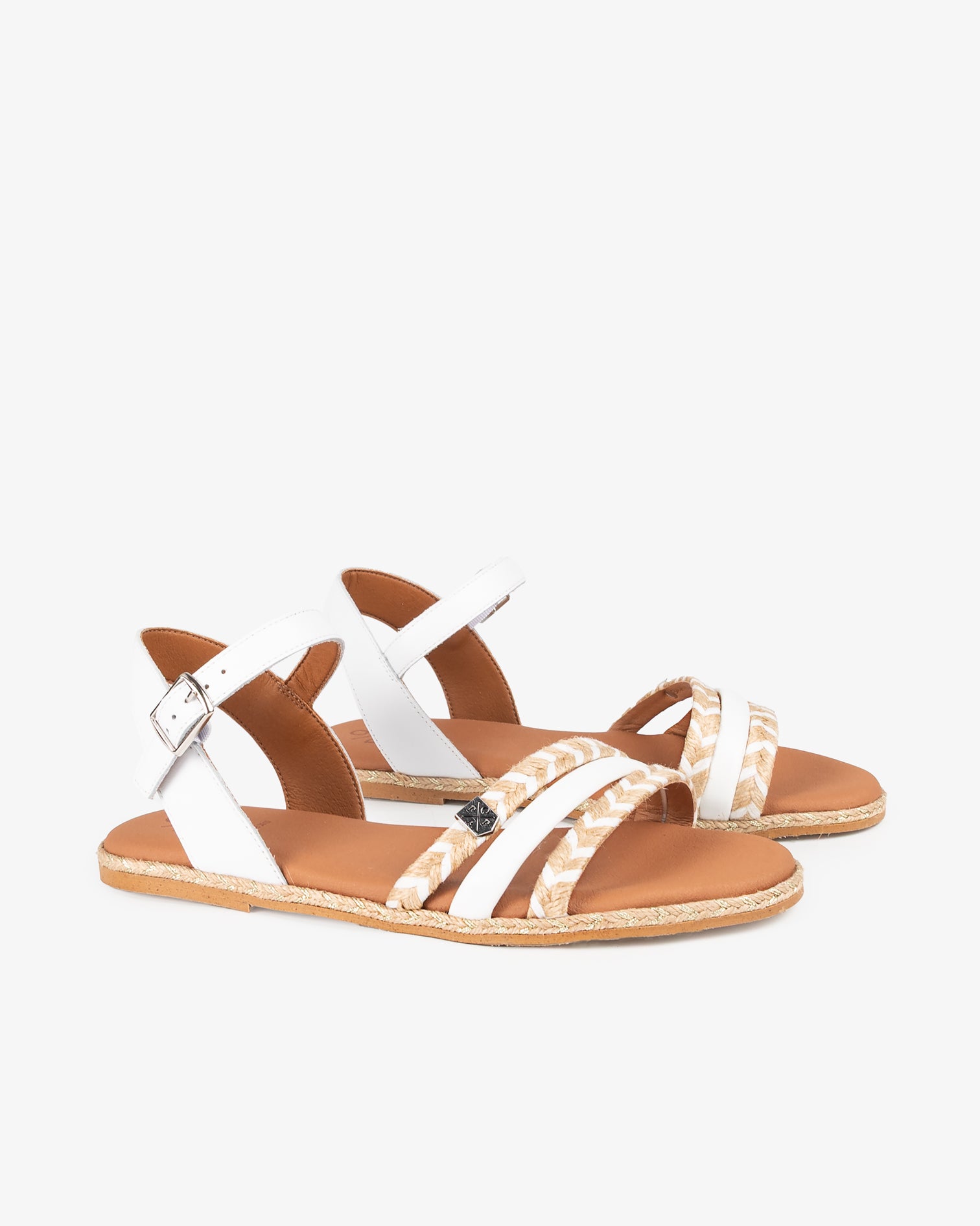 Menorcan Flat Ancon White Jute