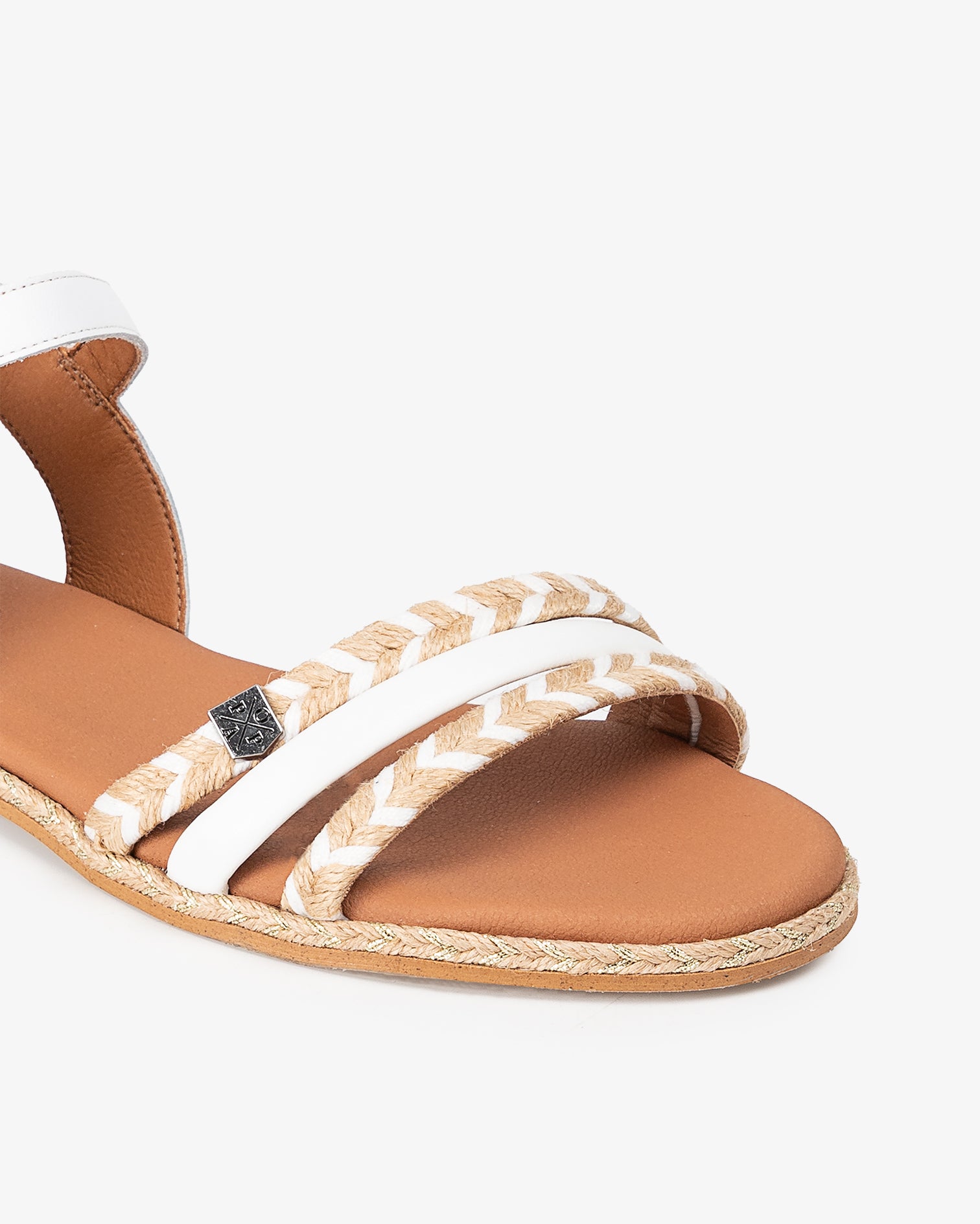 Menorcan Flat Ancon White Jute