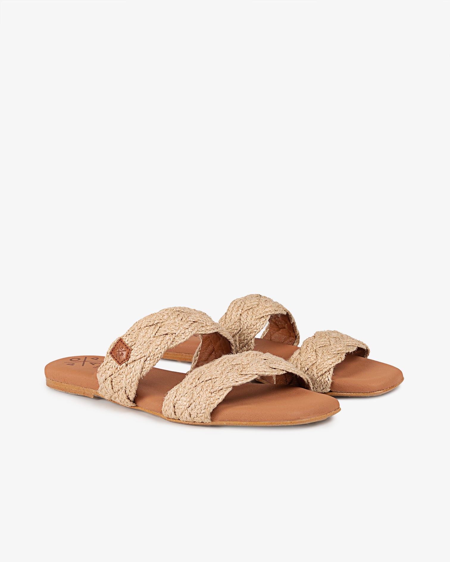 Sandalia Plana Surin Yute Marrón
