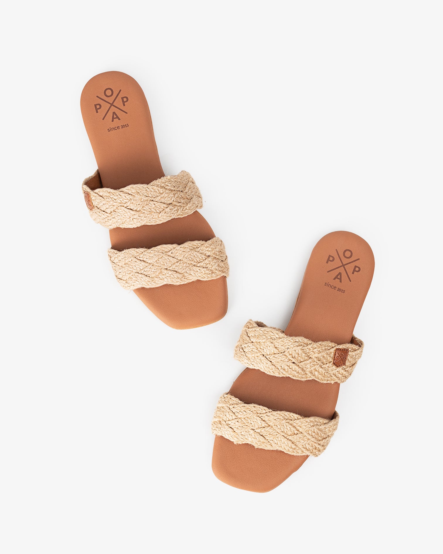 Surin Flat Sandal Brown Jute