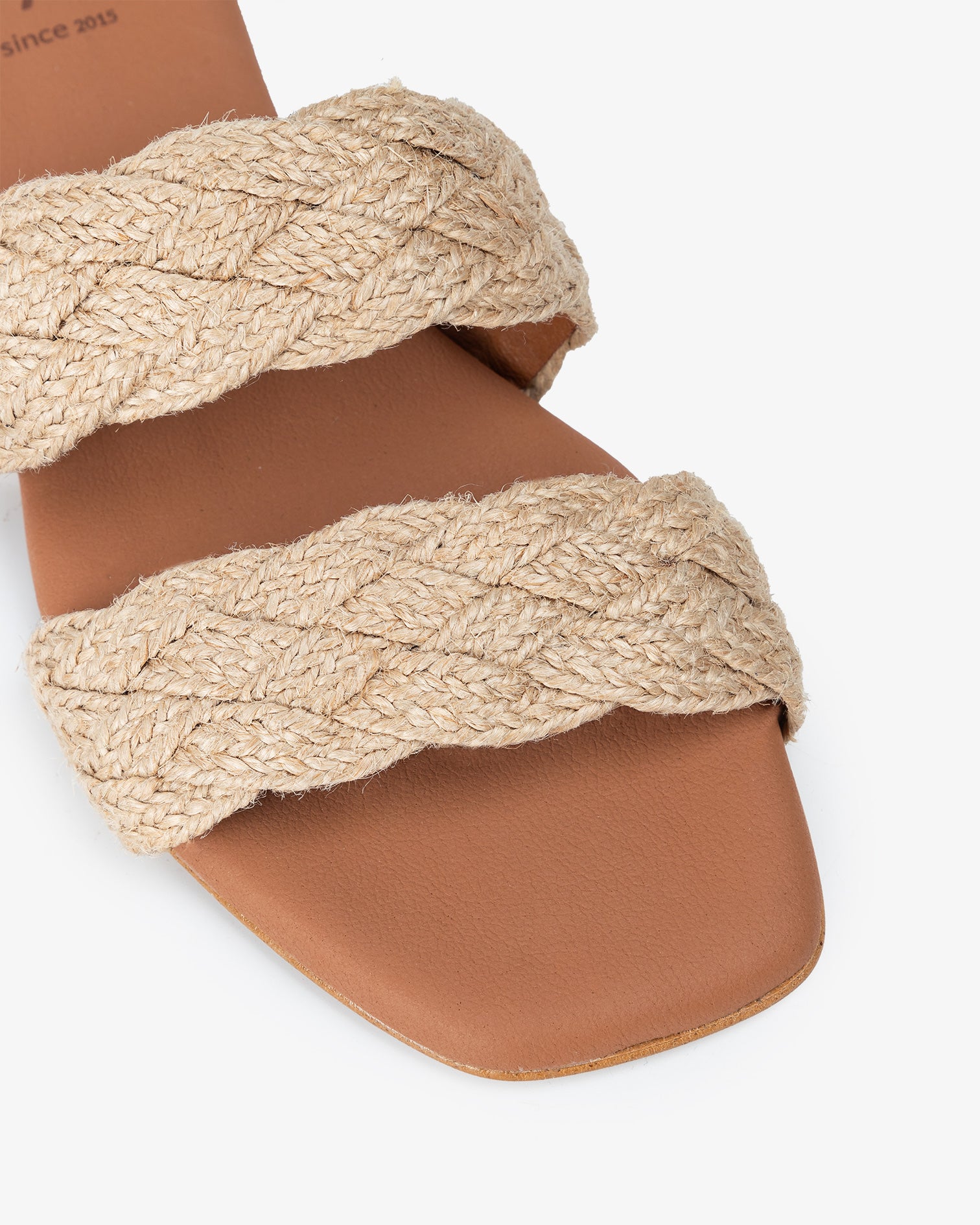 Surin Flat Sandal Brown Jute