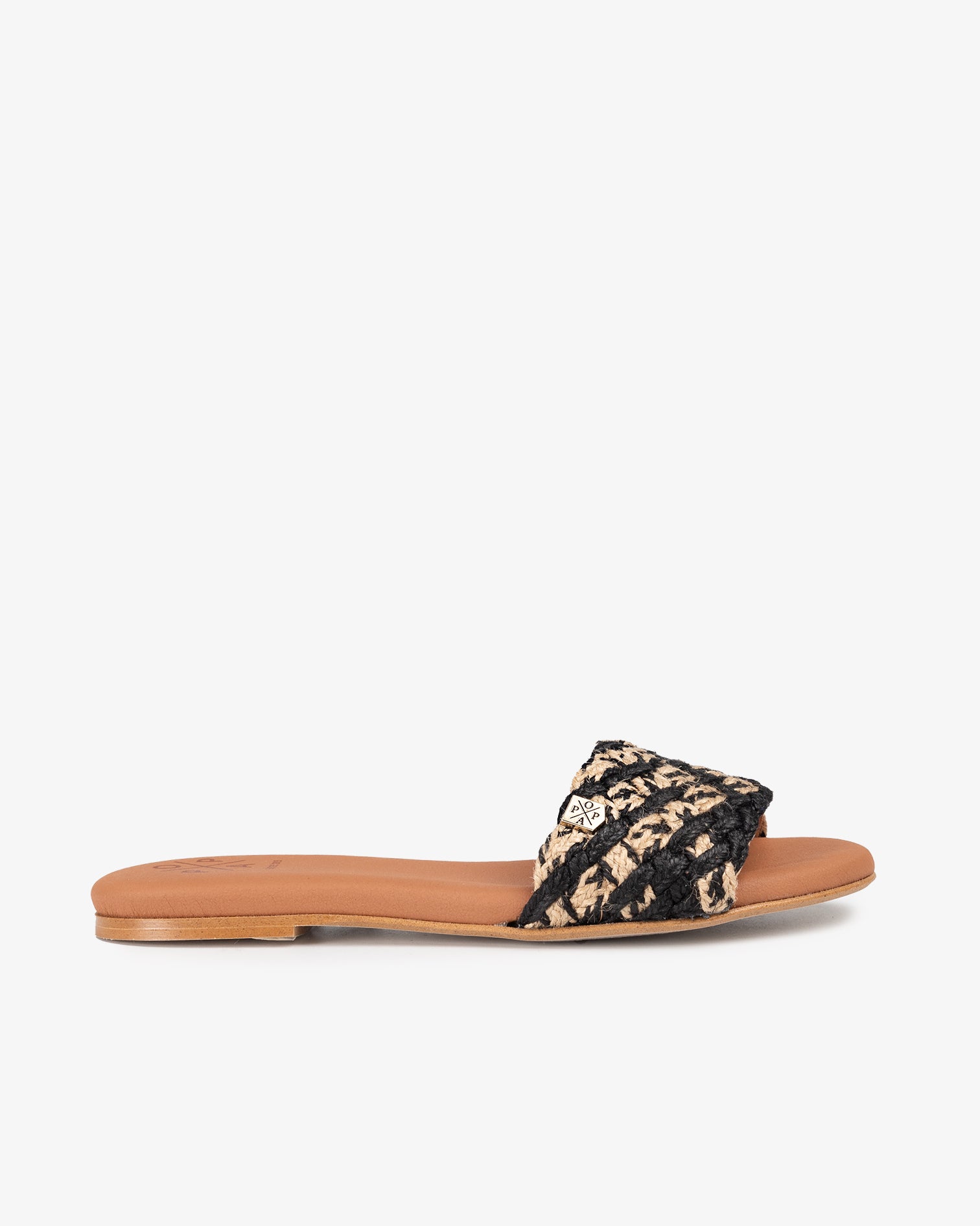 Sandalia Plana Varkala Yute Negro 35