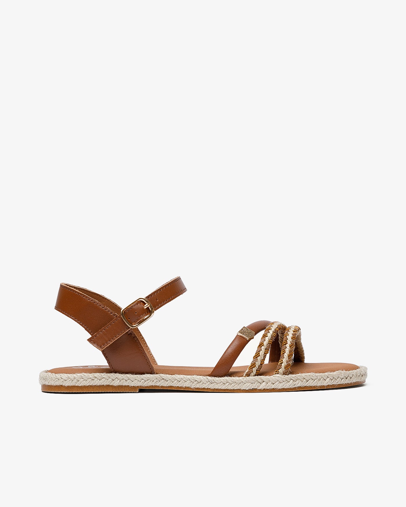 Sandale Riazor Cuir Jute 35