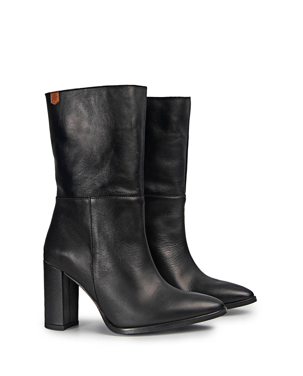 Bota Claudia Piel Negro