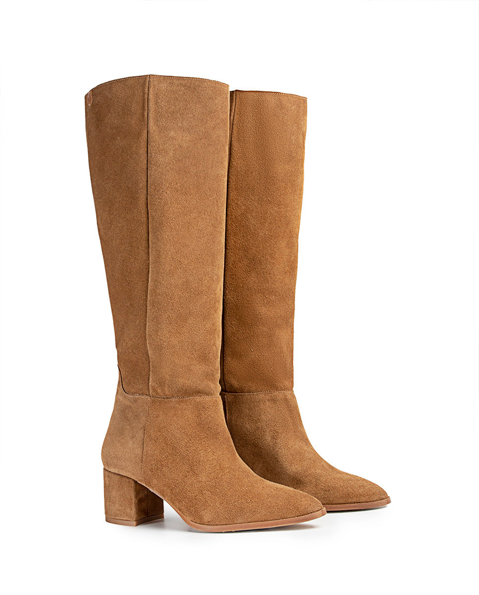 Bota Alexia Serraje Muscade