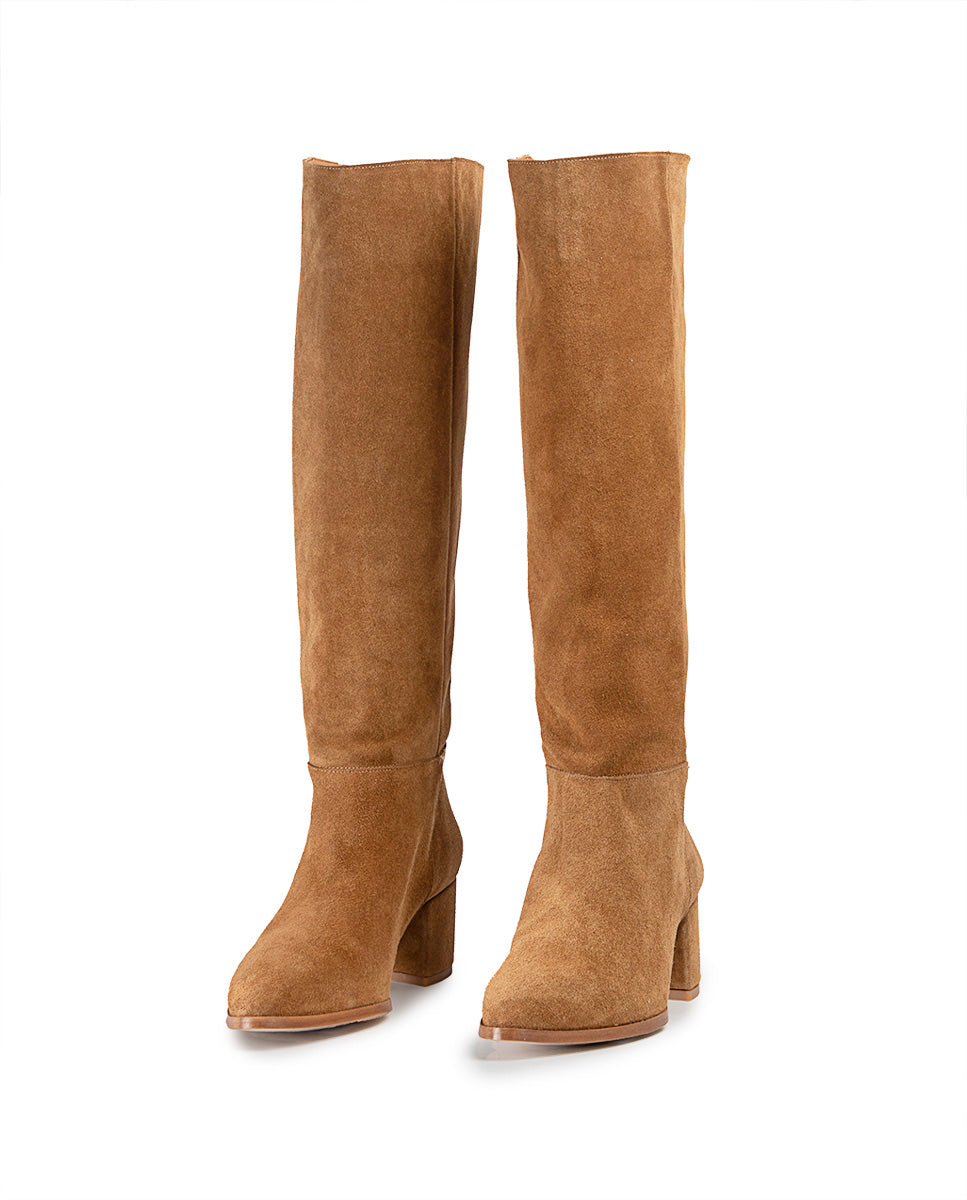 Bota Alexia Serraje Muscade