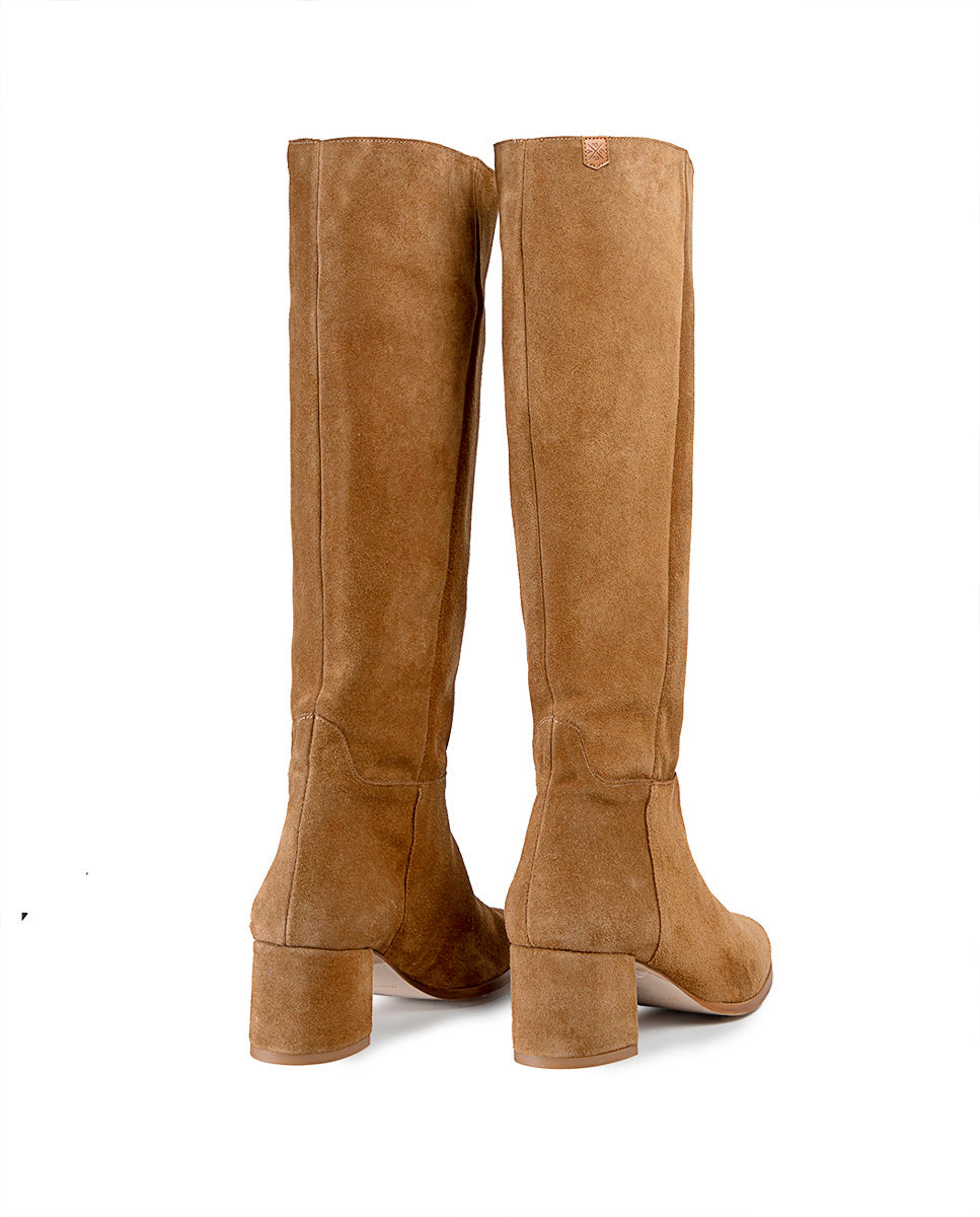 Bota Alexia Serraje Muscade