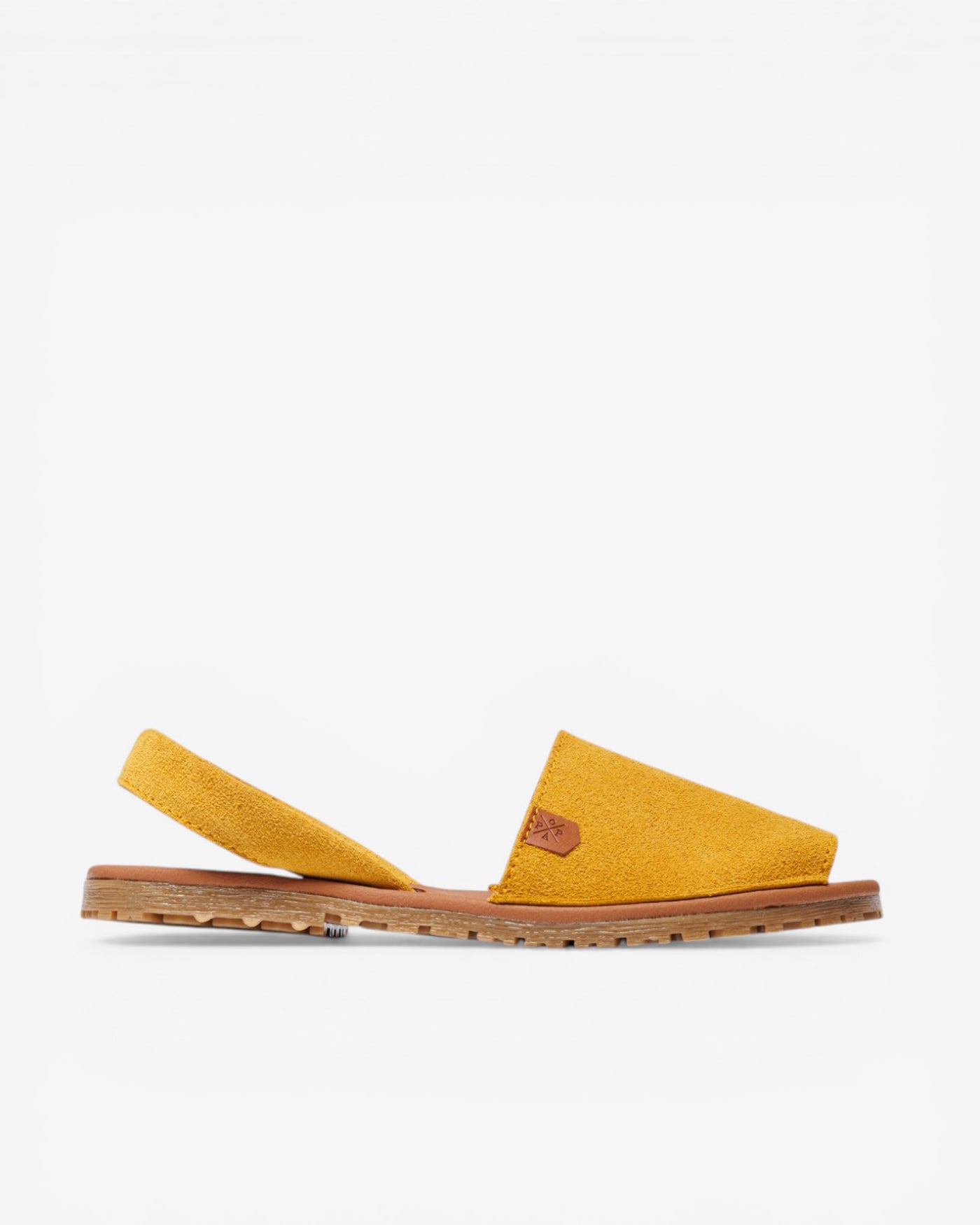 Menorquina Plana California Serraje Ocre