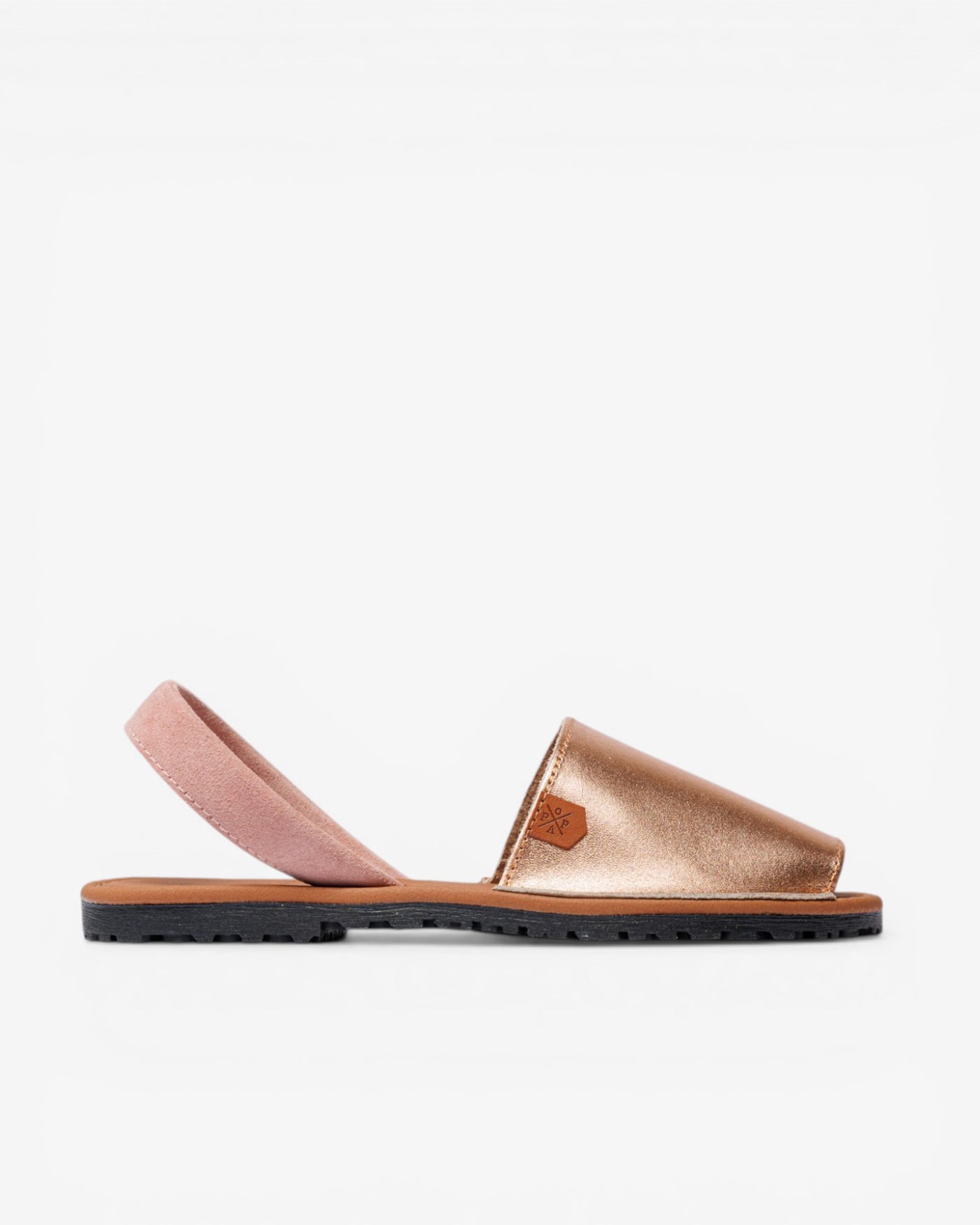 Minorquine plate California métal rose gold