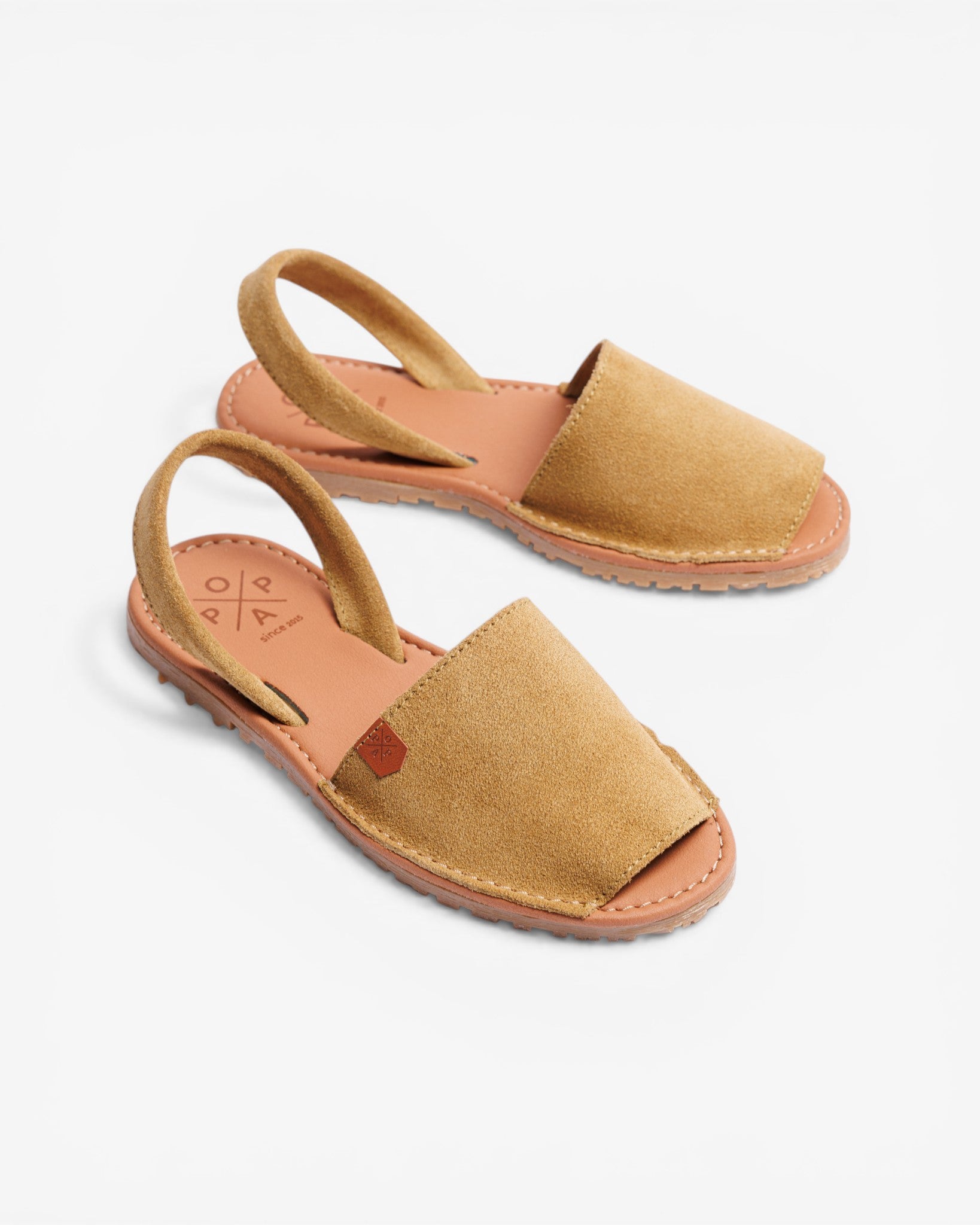 Menorquine plate California Homme Daim Kaki