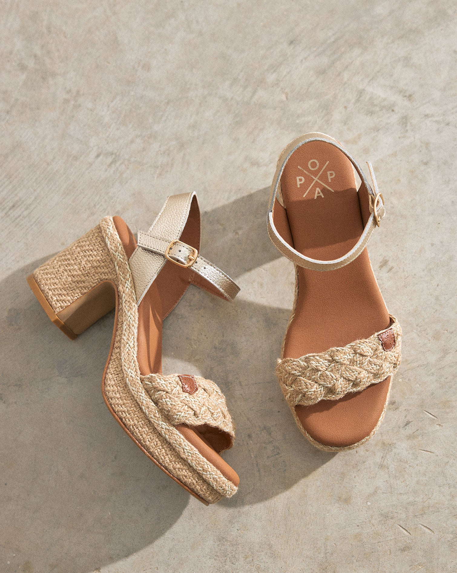 Sandalia Nerina Amura Yute Oro