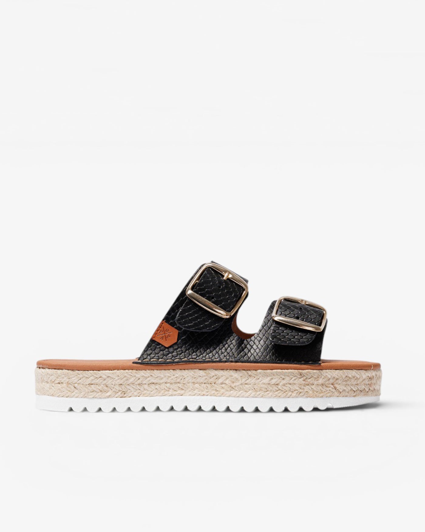 Menorquina Plataforma Morell Snake Negro