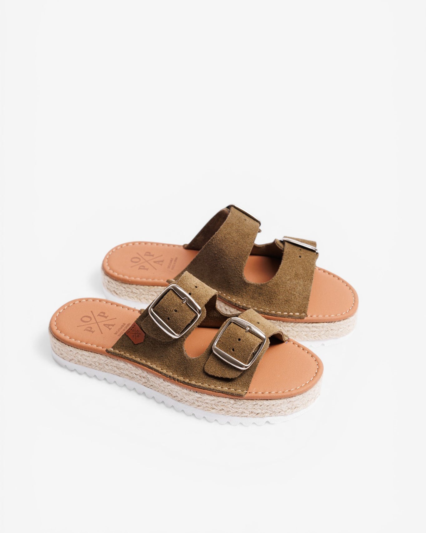 Menorquina Plataforma Morell Serraje Kaki