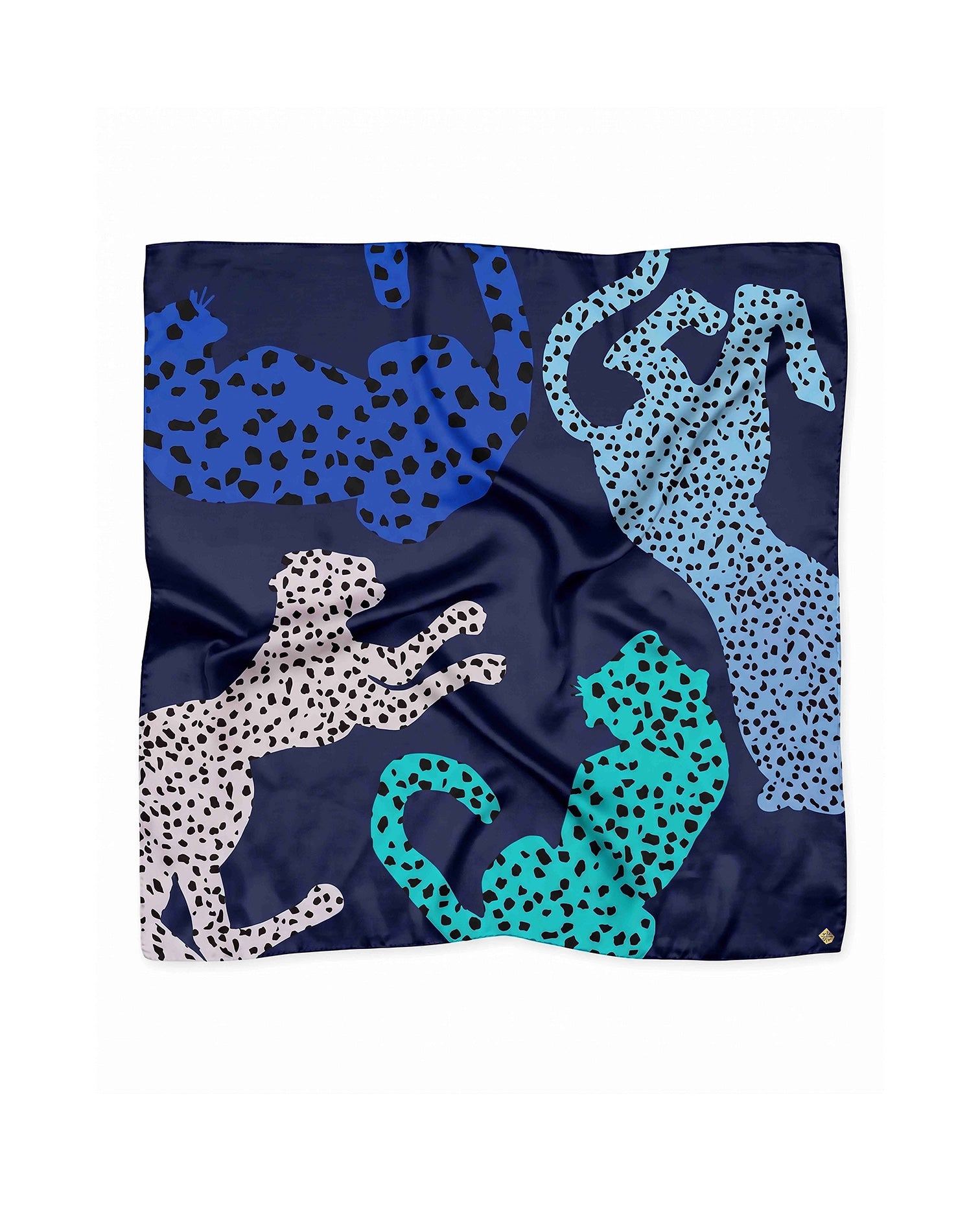 Pañuelo Animal Azul
