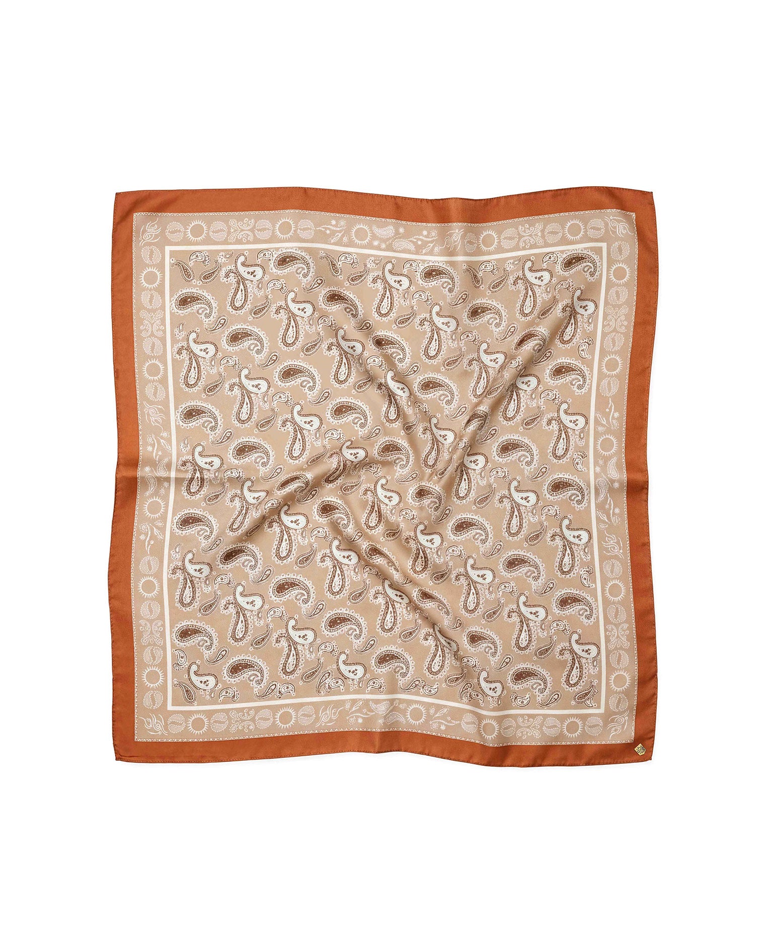 Pañuelo Cachemir Naranja