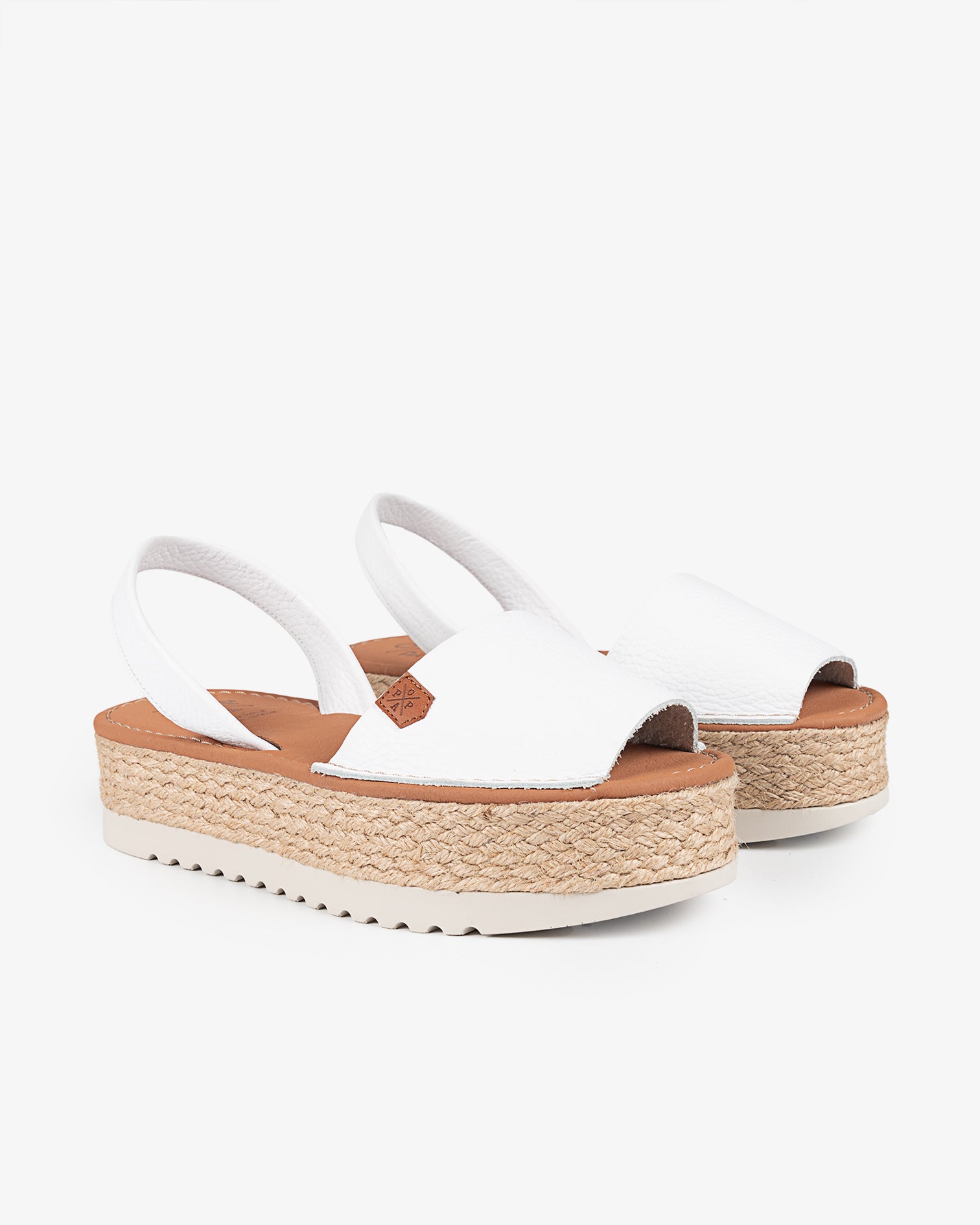 5P Carrie Piel Blanco 35