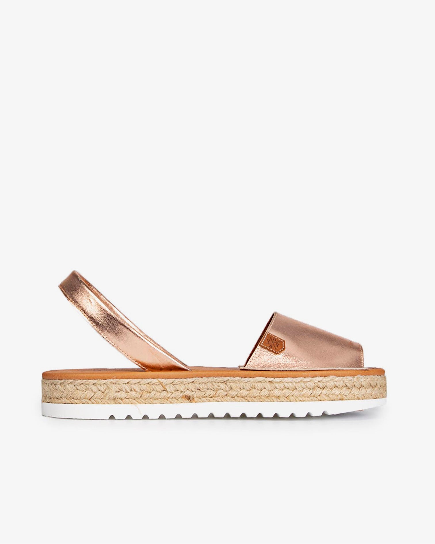 Menorquina Plataforma Celine Laminado Pink