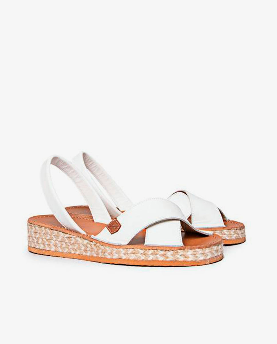 Menorquina Plataforma Parks Sauvage Blanco