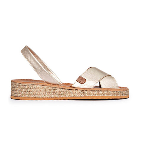 Menorquina Plataforma Parks Laminado Platino