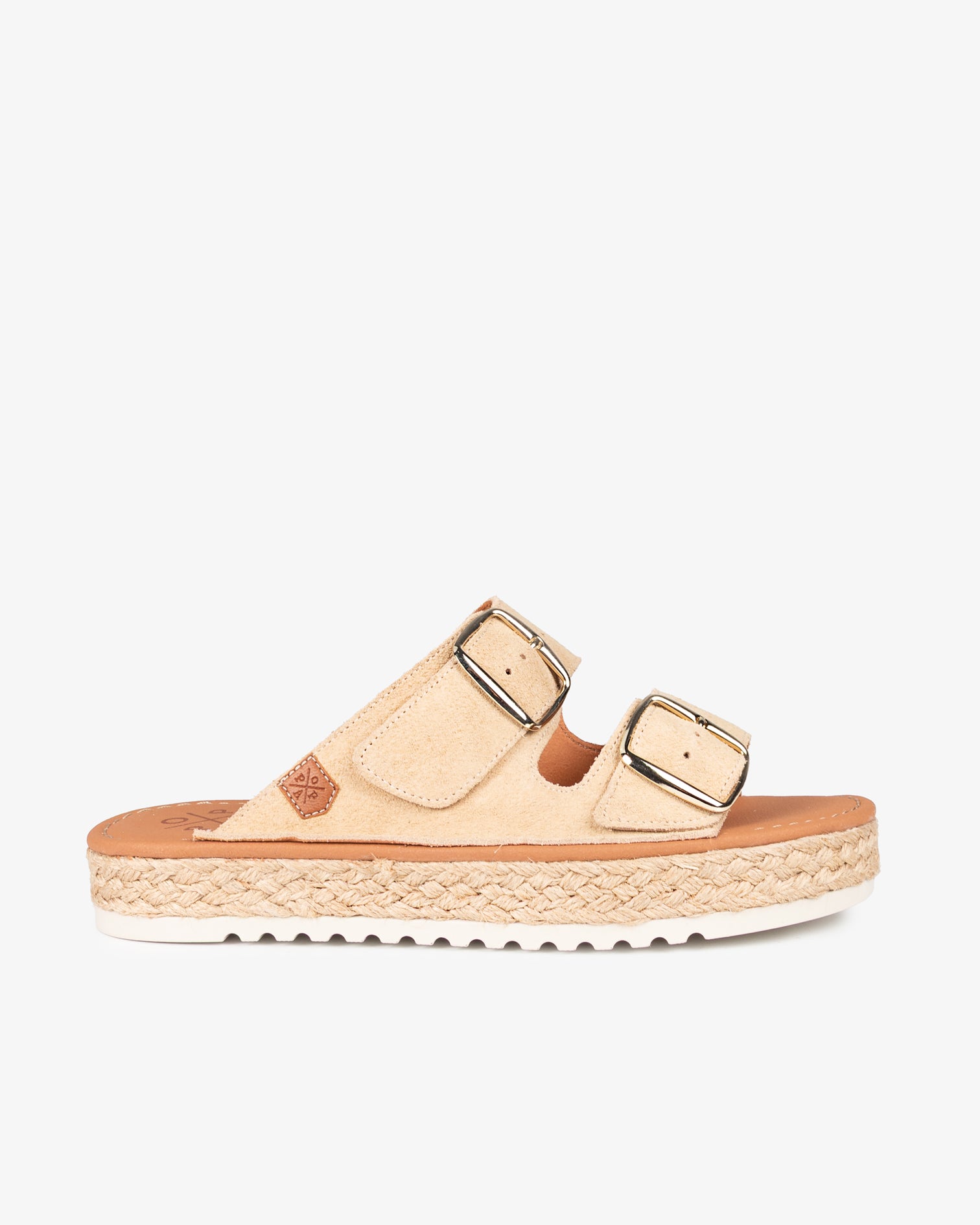 Menorquina Plataforma Tacuary Serraje Beige 35