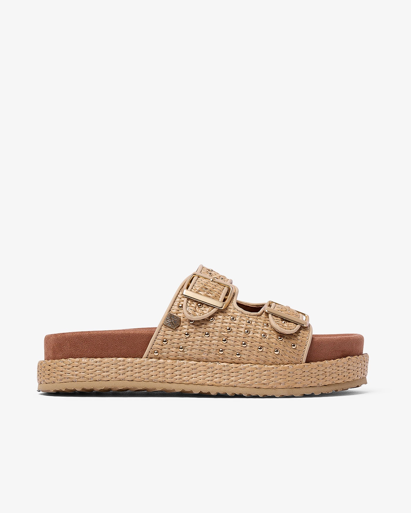 Sandale Xago Raphia Beige 35
