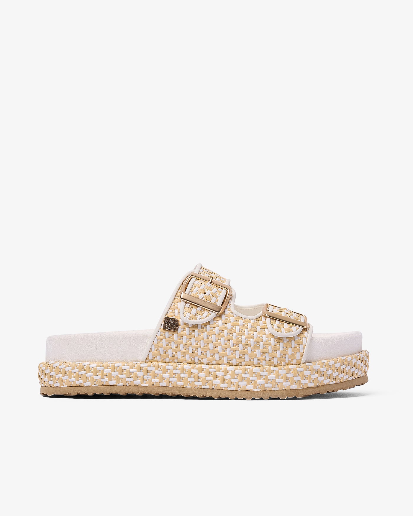Sandale Xago Galles Raphia Blanc 35