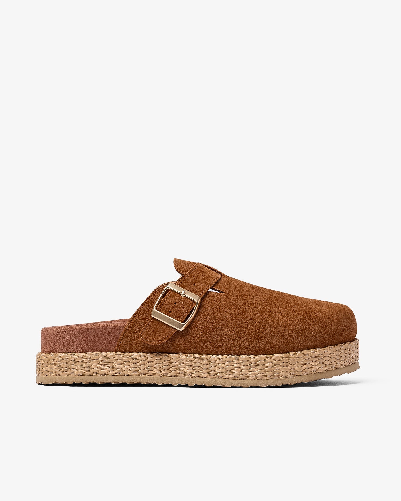 Sabots Acova en daim cuir 35