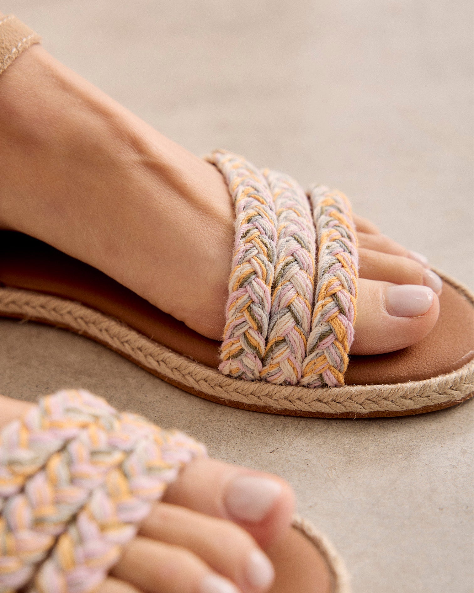 Sandale Riazor Jute Multicolore