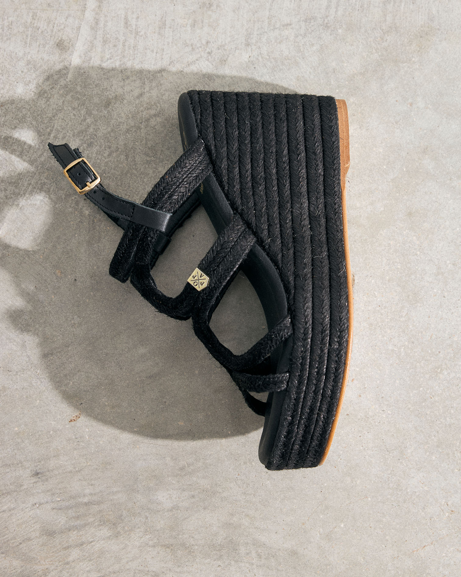 Cuña Ribera Yute Negro