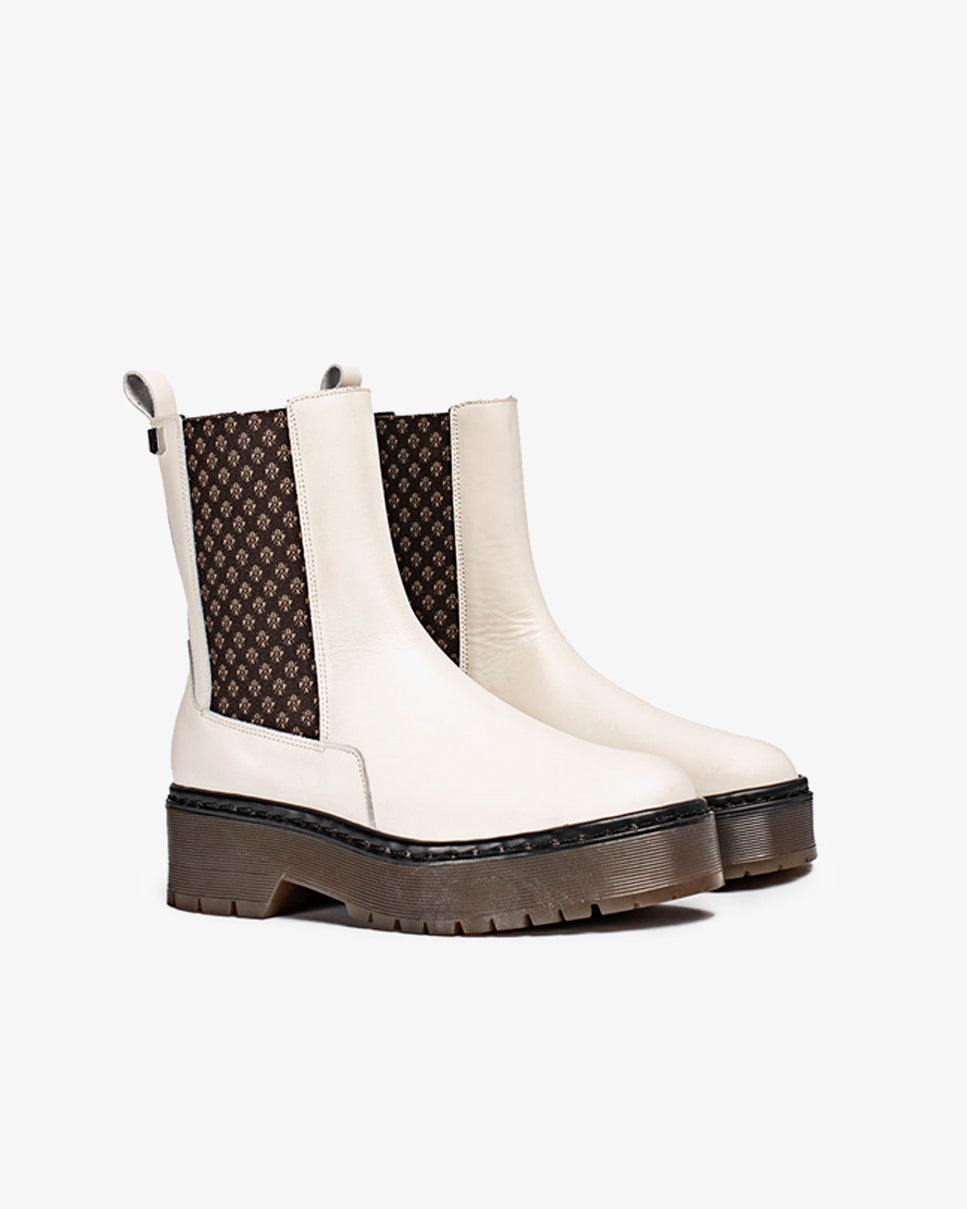 Bota Branca Toñi Napa
