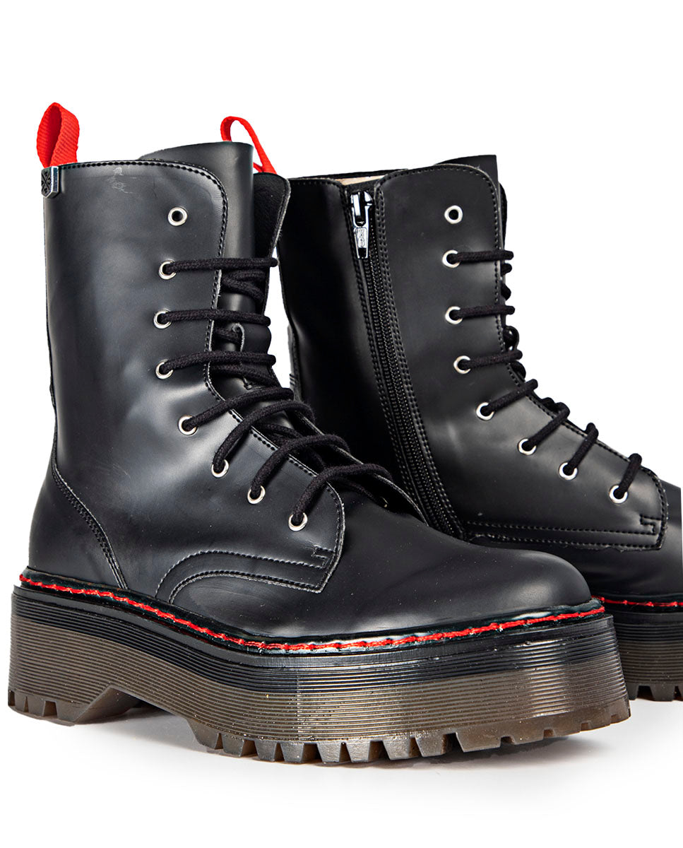 Bota Martina Color Rojo