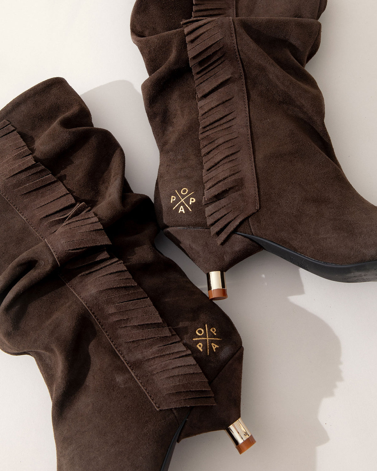 Bota Marrón de Mujer Takayama Flecos