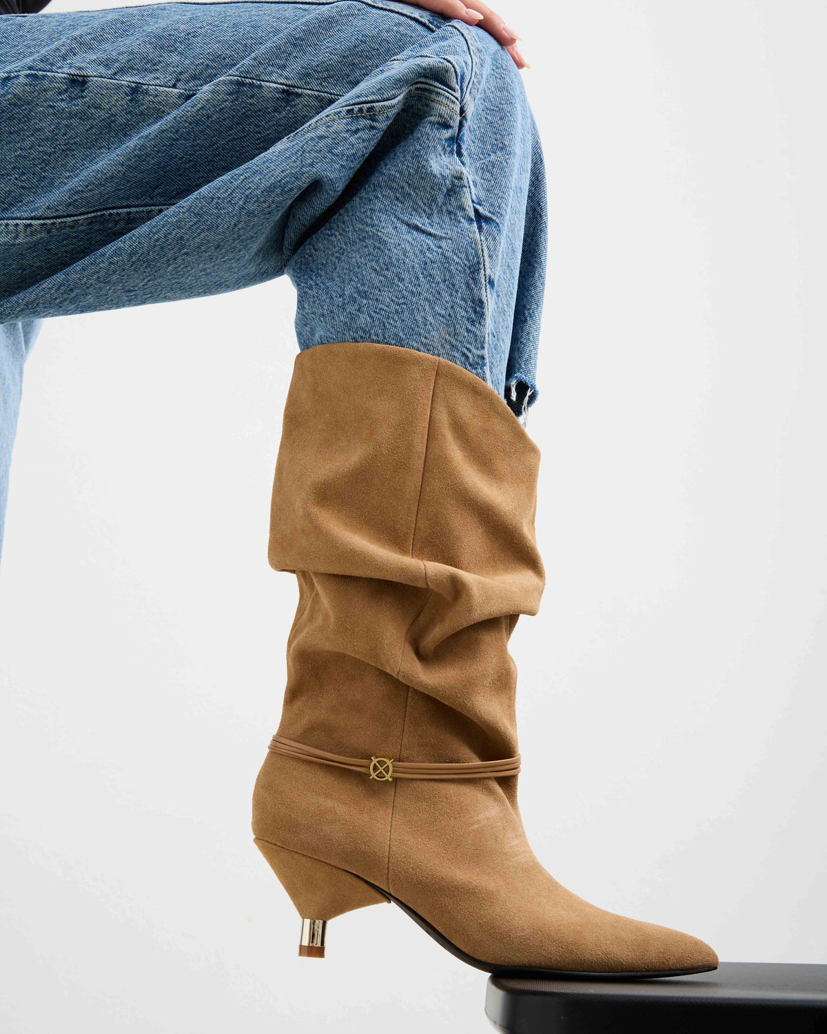 Bota Beige de Mujer Takayama