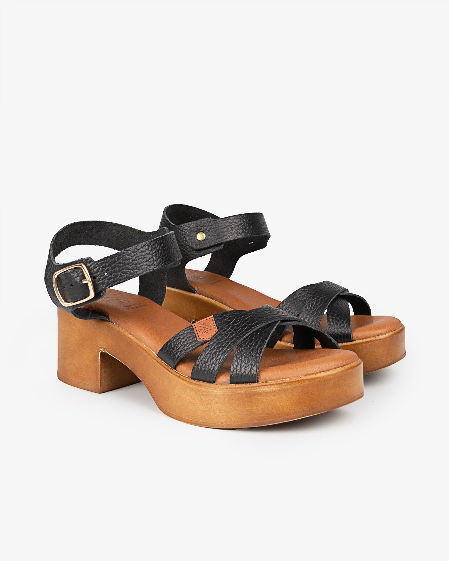 5P Sablons Piel Negro 35