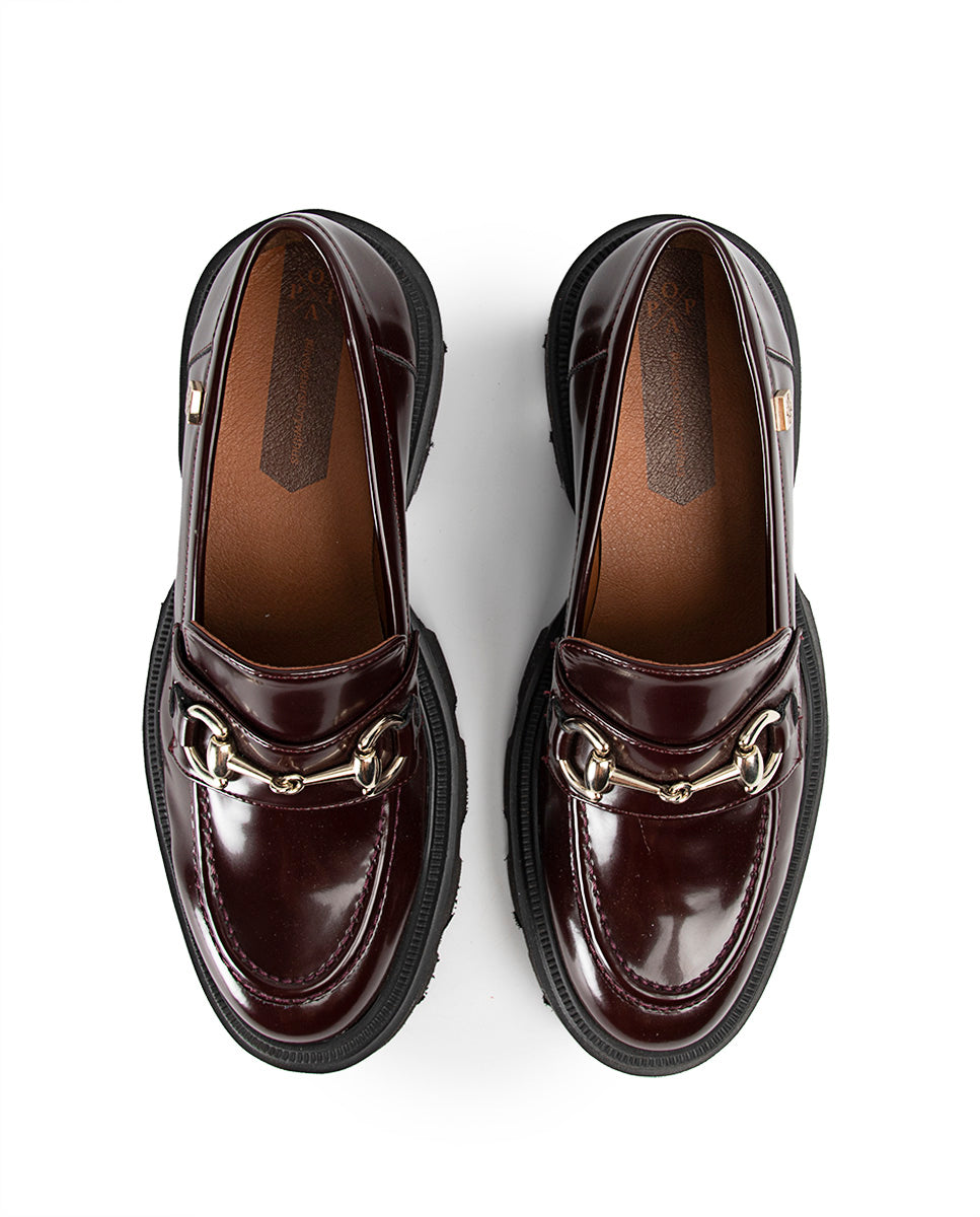 Mocasín Zintia Antik Burdeos
