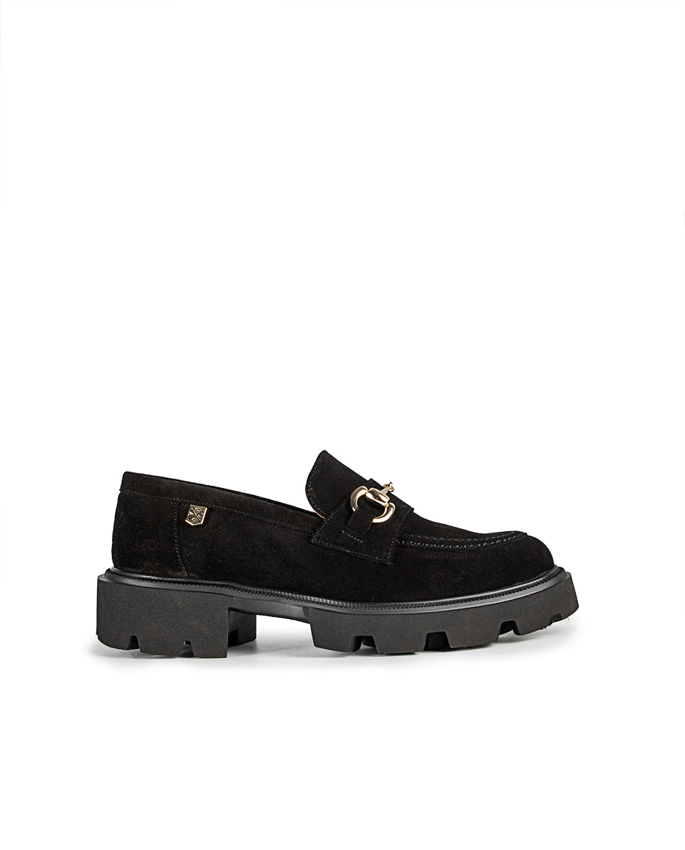 Mocasín Zintia Serraje Negro