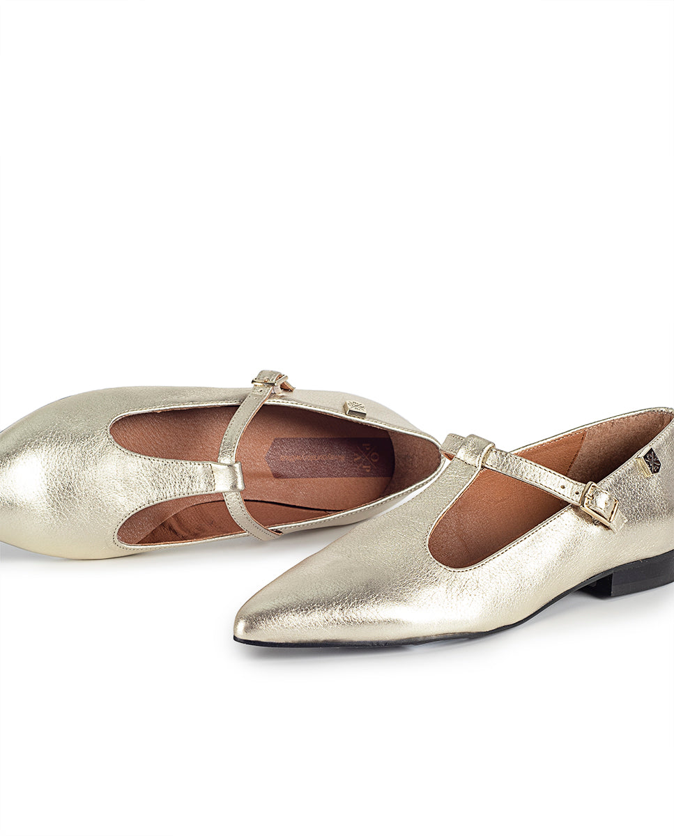 Bailarina Lya Laminado Platino