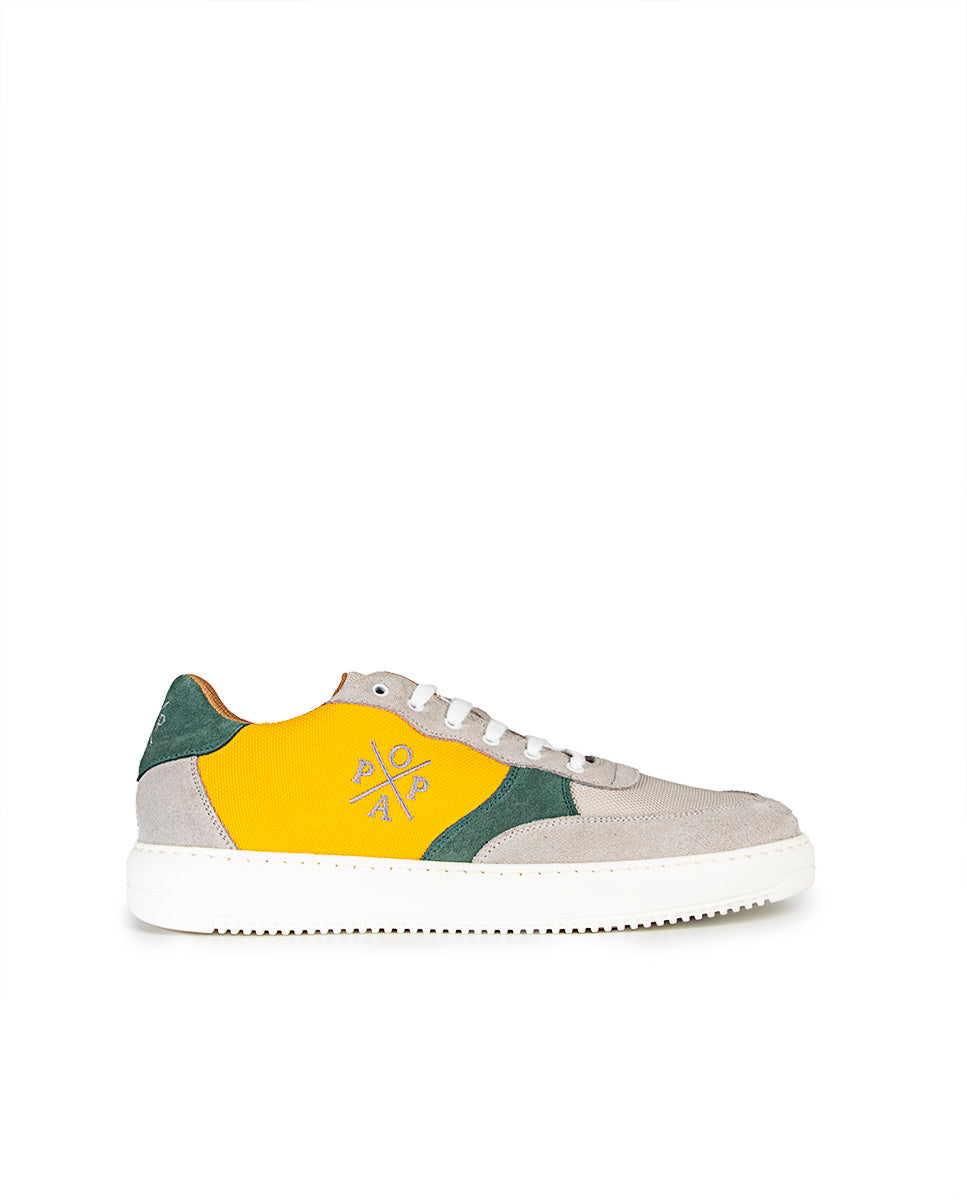 Sneaker Efetres Nylon Gris Serraje
