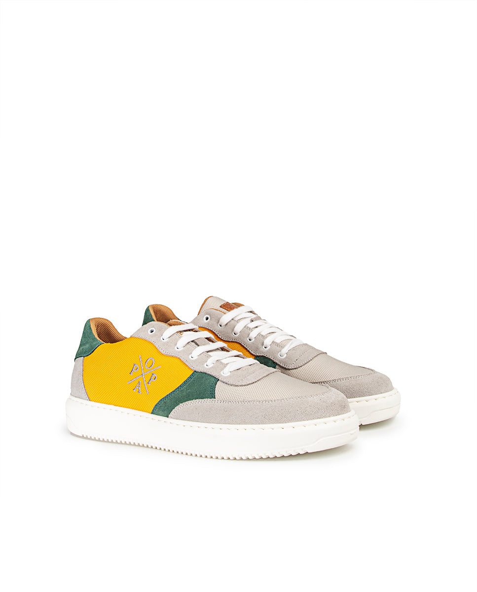 Sneaker Efetres Nylon Gris Serraje