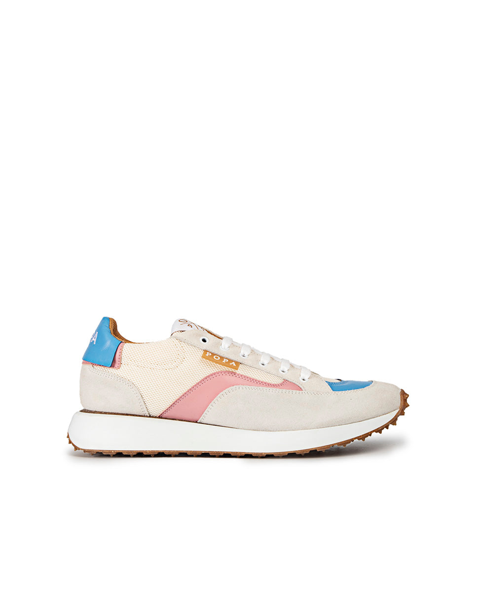 Sneaker Sangay Monaco Azul Serraje