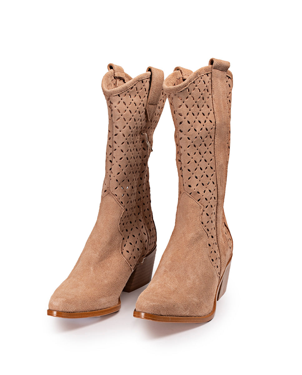 Bota Nuria Serraje Rosa