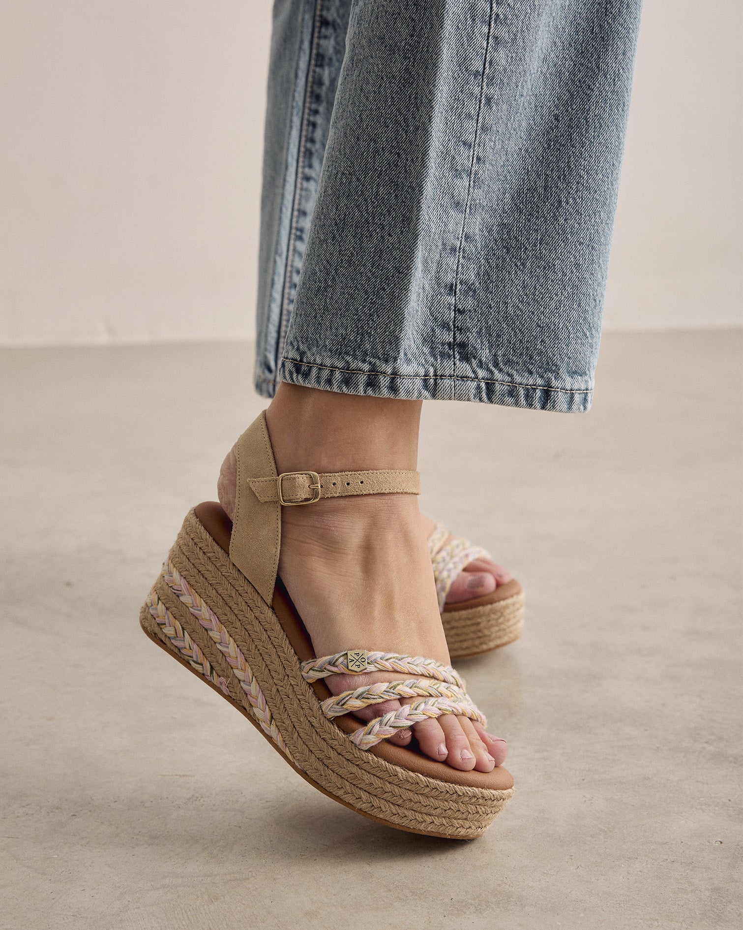 Cuña Albany Multicolor