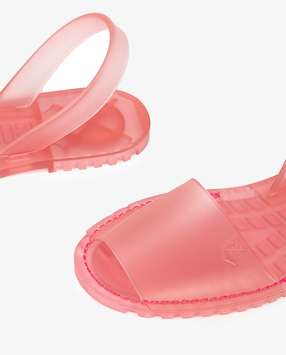 Chinelos Menorcan Cor Rosa
