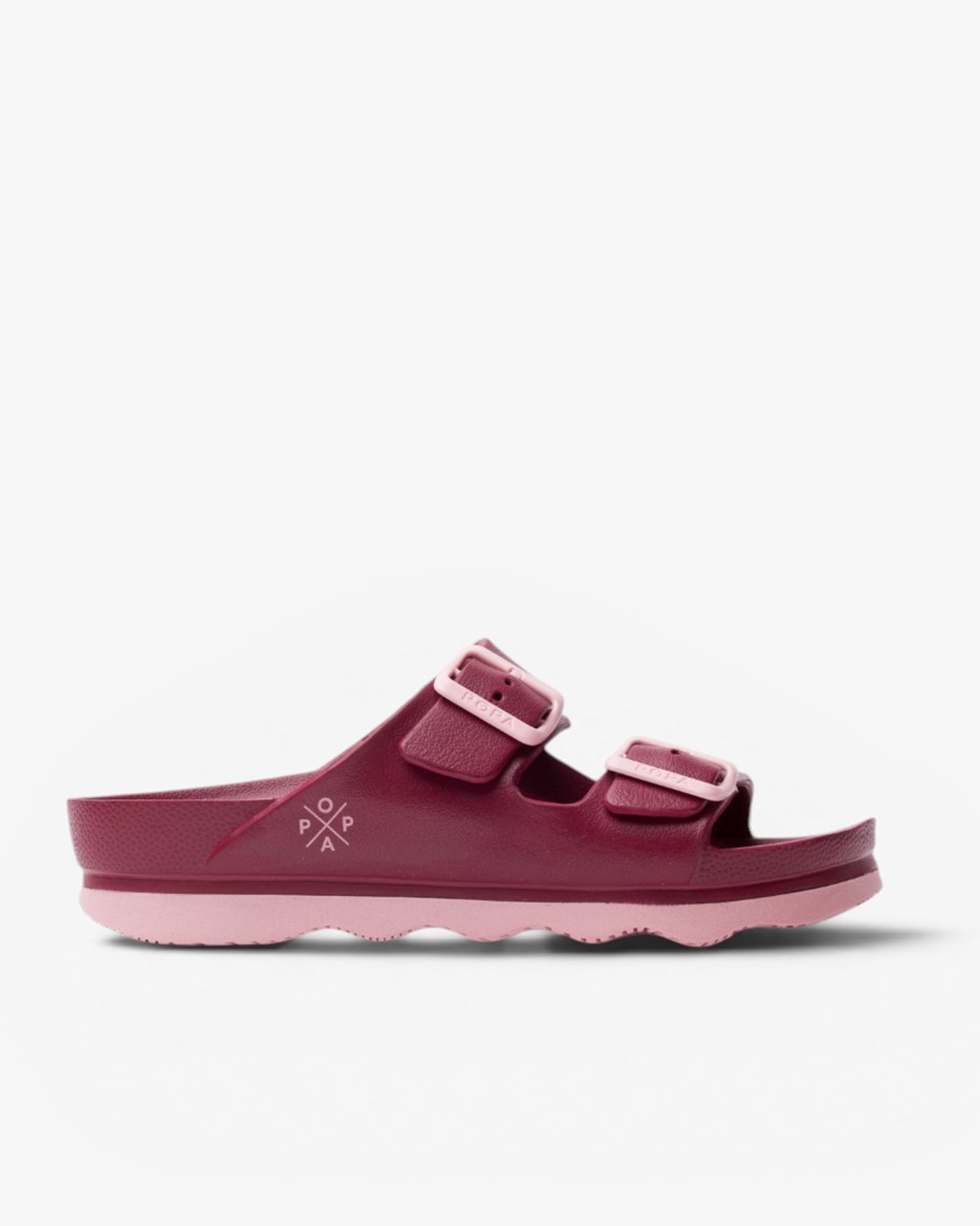 Claquettes d’eau femme Aqua Buye Bordeaux 